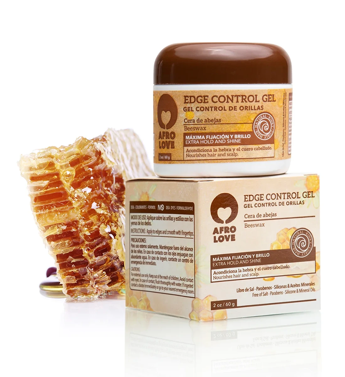 Afro Love edge Control gel 2 oz