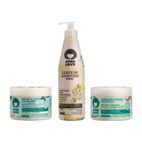 Afro Love Wash and Go Combo